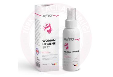 ACTO WOMAN HYGIENE SPREY (DIS GENITAL BOLGE TEMIZLEME SPREYI)  50 ml şişe