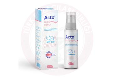 ACTO BABY SPRAY (BEBEK BEZI BOLGESI BAKIM SPREYI)  100 ml şişe