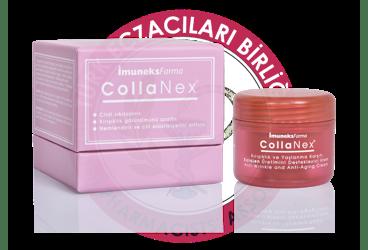 COLLANEX KIRISIKLIK VE YASLANMA KARSITI KREM  50 ml kavanoz