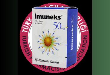 IMUNEKS FARMA IMUNEKS BETA GLUKAN ICEREN KAPSUL 50 mg 40 kapsül