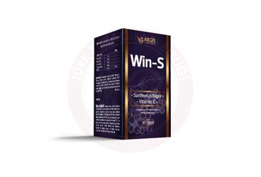 WIN-S SAMBUCUS NIGRA, VITAMIN C, GENTIANA LUTEA, PRIMULA ELATIOS, VERBENA OFFICINALIS ICEREN TAKVIYE EDICI GIDA  30 tablet