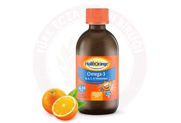 HALIBORANGE PORTAKAL AROMALI OMEGA-3 TAKVIYE EDICI GIDA  300 ml
