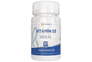 HAVER VITAMIN D3 TABLET 1000 IU 120 tablet