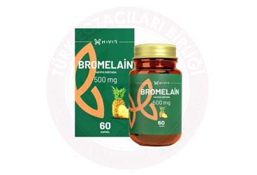 HAVER BROMELAIN TAKVIYE EDICI GIDA KAPSUL 500 mg 60 kapsül