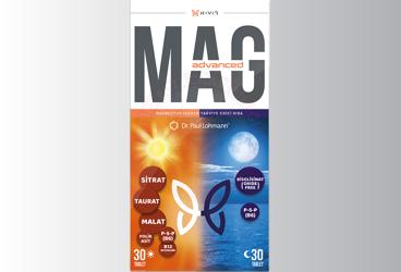 HAVER MAG ADVANCED MAGNEZYUM ICEREN TAKVIYE EDICI GIDA TABLET  60 tablet