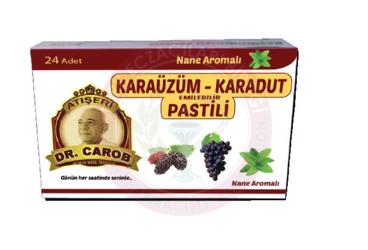 DR CAROB KARAUZUM-KARADUT PASTILI  24 pastil