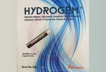 HYDROGEM HIDROLIZE KOLLAJEN, GLIKOZAMIN, KONDROITIN, MSM, VITAMIN C, SELENYUM, VITAMIN D3 ICEREN SIVI TAKVIYE EDICI GIDA  15x25 ml şişe