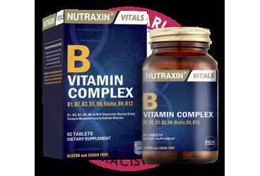 NUTRAXIN B VITAMIN COMPLEX KAPSUL  60 kapsül
