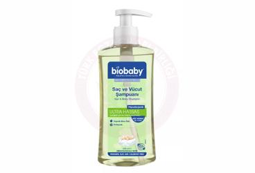 BIOBABY SAC VE VUCUT SAMPUANI  500 ml şişe