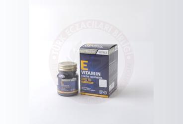 NUTRAXIN E VITAMIN D-ALPHA TOCOPHEROL YUMUSAK KAPSUL 200 IU 60 kapsül