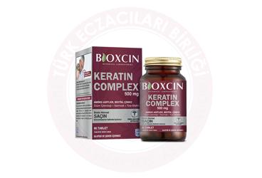 BIOXCIN KERATIN COMPLEX TAKVIYE EDICI GIDA 500 mg 60 tablet