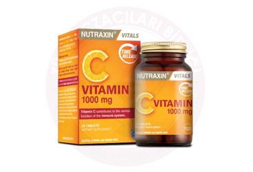 NUTRAXIN C VITAMINI ICEREN TAKVIYE EDICI GIDA  30 tablet