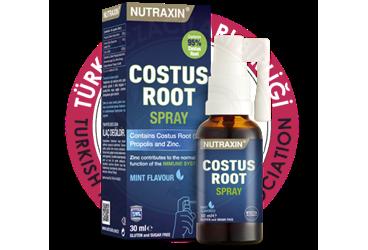 NUTRAXIN COSTUS ROOT, PROPOLIS VE CINKO ICEREN NANE AROMALI SPREY  30 ml şişe