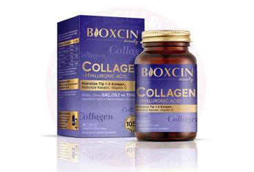 BIOXCIN COLLAGEN VE HYALURONIK ASIT ICEREN TAKVIYE EDICI GIDA  30 tablet