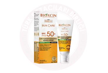 BIOXCIN SUNCARE SPF50 YAGLI CILTLER ICIN KREM  50 ml şişe