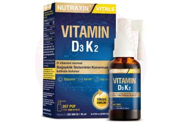 NUTRAXIN D3K2 VITAMIN  30 ml şişe