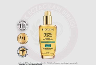 BIOXCIN KERATIN & ARGAN ONARICI BAKIM YAGI  150 ml şişe