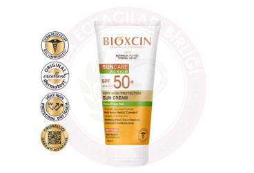 BIOXCIN SUN CARE AKNEYE EGILIMCI CILTLER ICIN GUNES KREMI  150 ml tüp