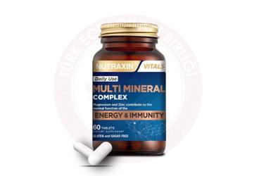 NUTRAXIN MULTI MINERAL TAKVIYE EDICI GIDA TABLET  60 tablet