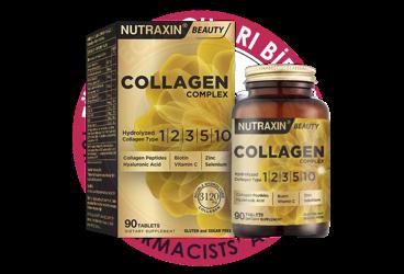 NUTRAXIN COLLAGEN COMPLEX TAKVIYE EDICI GIDA TABLET  90 tablet
