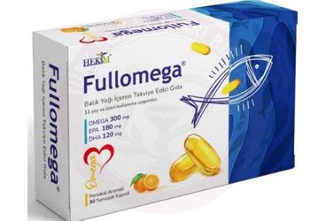 FULLOMEGA YUMUSAK KAPSUL  30 kapsül