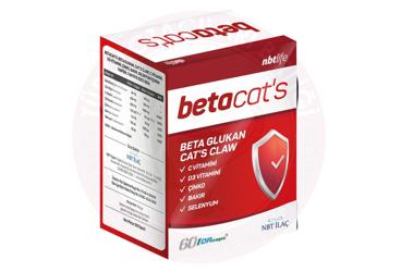 NBTLIFE BETACAT'S TAKVIYE EDICI GIDA  60 kapsül