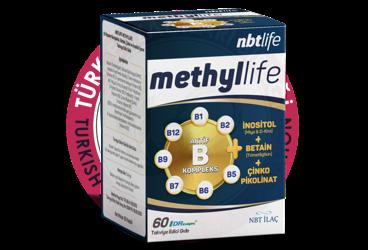 NBTLIFE METHYLIFE TAKVIYE EDICI GIDA  60 kapsül