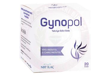 GYNOPOL SASE INOSITOL, AKTIF B VITAMINLERI, VITAMIN D3, CINKO VE PREBIYOTIK ICEREN TAKVIYE EDICI GIDA   20 saşe