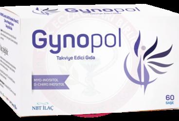 GYNOPOL SASE INOSITOL, AKTIF B VITAMINLERI, VITAMIN D3, CINKO VE PREBIYOTIK ICEREN TAKVIYE EDICI GIDA   60 saşe