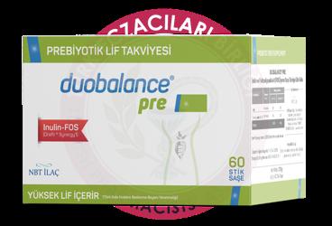 DUOBALANCE PRE PREBIYOTIK LIF TAKVIYESI  60 saşe/stick
