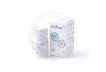 FOLIDAYS M METIL FOLAT, METIL KOBALAMIN ICEREN TAKVIYE EDICI GIDA  30 kapsül