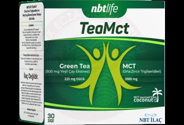 NBTLIFE TEAMCT ORTA ZINCIR TRIGLISERIDLERI VE YESIL CAY EKSTRESI ICEREN TAKVIYE EDICI GIDA  30 saşe