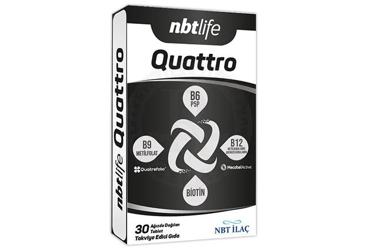NBTLIFE QUATTRO AGIZDA DAGILAN TABLET TAKVIYE EDICI GIDA  30 tablet
