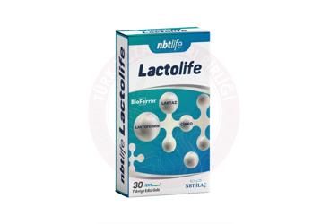 NBTLIFE LACTOLIFE TAKVIYE EDICI GIDA KAPSUL  30 kapsül