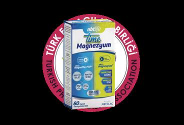 NBTLIFE TIME MAGNEZYUM ICEREN TAKVIYE EDICI GIDA KAPSUL  60 kapsül