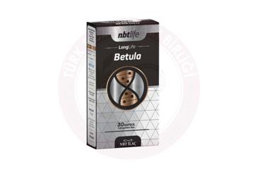 NBTLIFE LONGLIFE BETULA TAKVIYE EDICI GIDA KAPSUL  30 kapsül