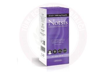 NOTSIS PROPOLIS ICEREN TAKVIYE EDICI GIDA 1000 mg 10 ml şişe