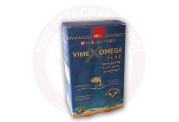 MSL VIMEX OMEGA TAKVIYE EDICI GIDA KAPSUL  60 kapsül