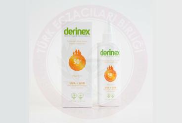 DERINEX AILE BOYU SPF50 GUNES KORUYUCU KREM  50 ml şişe