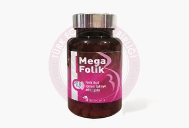 MEGAFOLIK KAPSUL 500 mg 90 kapsül