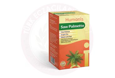 HUMANIS SAW PALMETTO ICEREN TAKVIYE EDICI GIDA TABLET  60 tablet