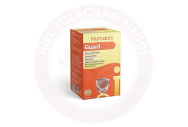 HUMANIS GUARD MINERAL VE BITKI EKSTRELERI ICEREN TAKVIYE EDICI GIDA TABLET  60 tablet