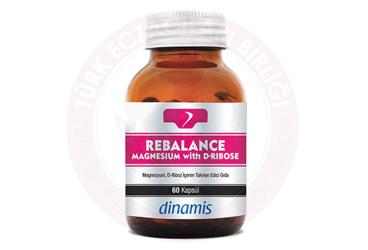 DINAMIS REBALANCE MAGNESIUM WITH D-RIBOSE MAGNEZYUM, D-RIBOZ ICEREN TAKVIYE EDICI GIDA  60 kapsül
