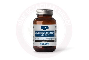 DINAMIS MAGNESIUM COMPLEX WITH P-5-P ICEREN TAKVIYE EDICI GIDA TABLET  30 tablet