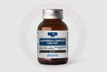 DINAMIS MAGNESIUM COMPLEX WITH P-5-P ICEREN TAKVIYE EDICI GIDA TABLET  60 tablet