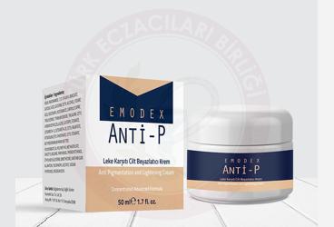 EMODEX ANTI-P LEKE KARSITI CILT BEYAZLASTIRICI KREM  50 ml
