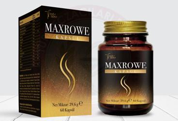 MAXROWE KAPSUL BIOTIN VE ASTAKSANTIN ICEREN TAKVIYE EDICI GIDA  60 kapsül