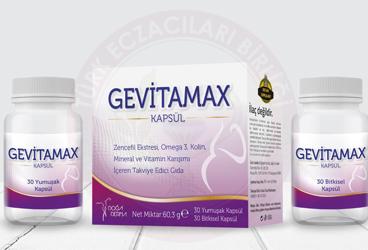 GEVITAMAX TAKVIYE EDICI GIDA  30 + 30 kapsül