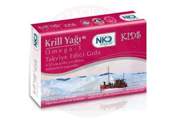 NKO KRILL YAGI OMEGA 3 KIDS KAPSUL  20 kapsül