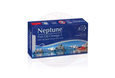 NEPTUNE FISH OIL OMEGA-3 BALIK YAGI ICEREN TAKVIYE EDICI GIDA  30 kapsül